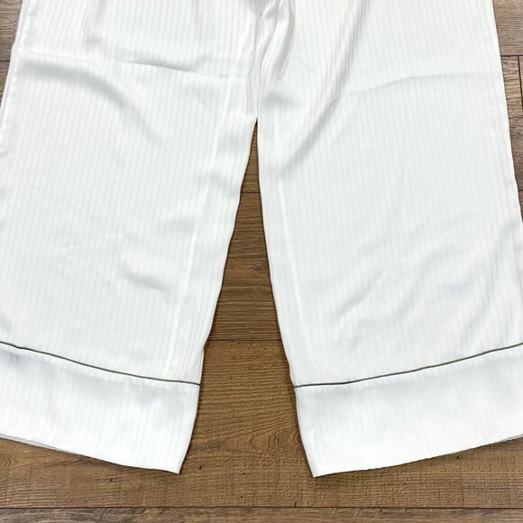 NAP Loungewear Pants‎ Womens XXL Wide Leg Palazzo Pajama Faint Stripe Pull On - Picture 10 of 16